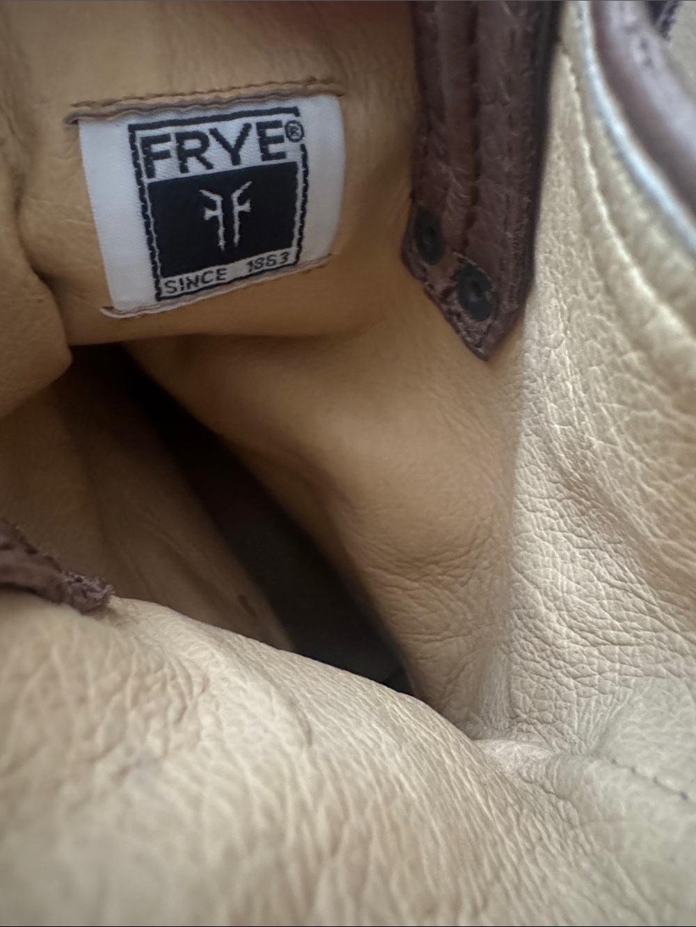 Frye Classic Brown Leather Mid-Calf Boots - Picture 8 of 8